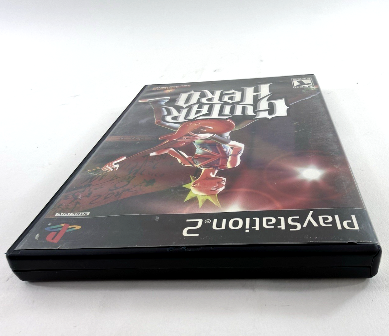 Guitar Hero (Sony PlayStation 2, 2006) Game, Case, Manual - Tested and Working