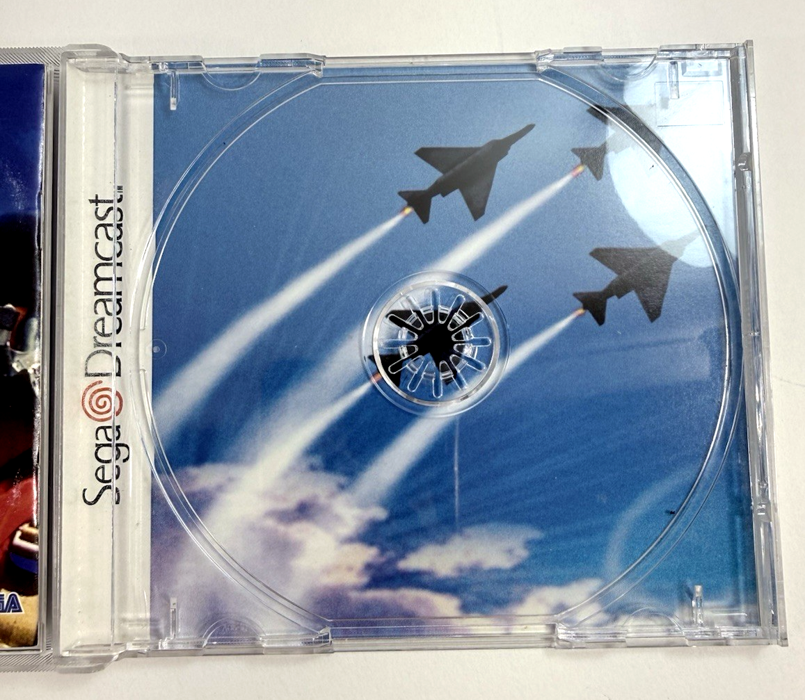 AeroWings (Sega Dreamcast, 1999) Game Case Manual - Tested and Working