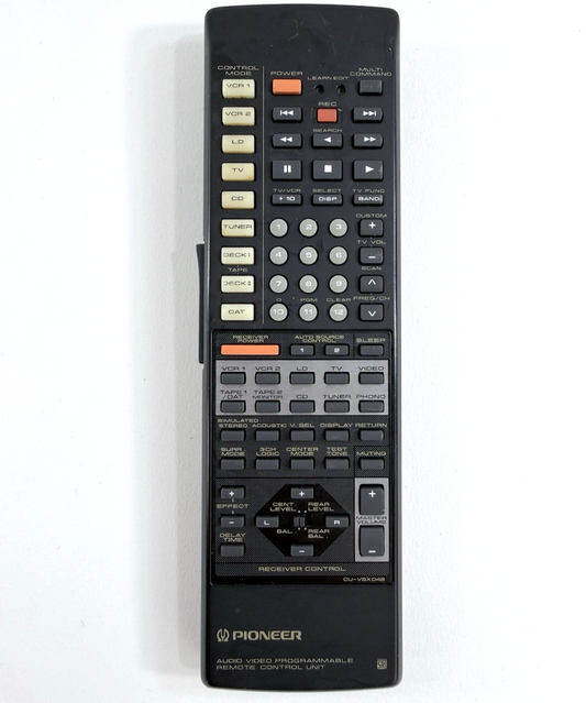 Pioneer Audio Video Programmable Remote Control Unit CU-VSX048 - Tested