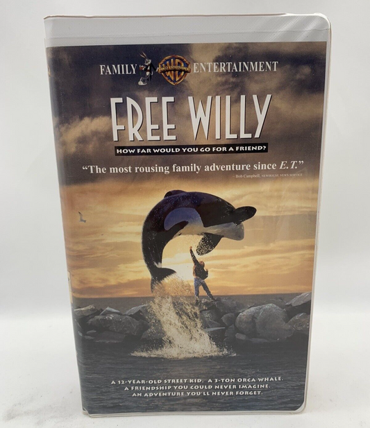 Free Willy (VHS Trilogy, Clamshell) Free Willy 2/ Free Willy 3