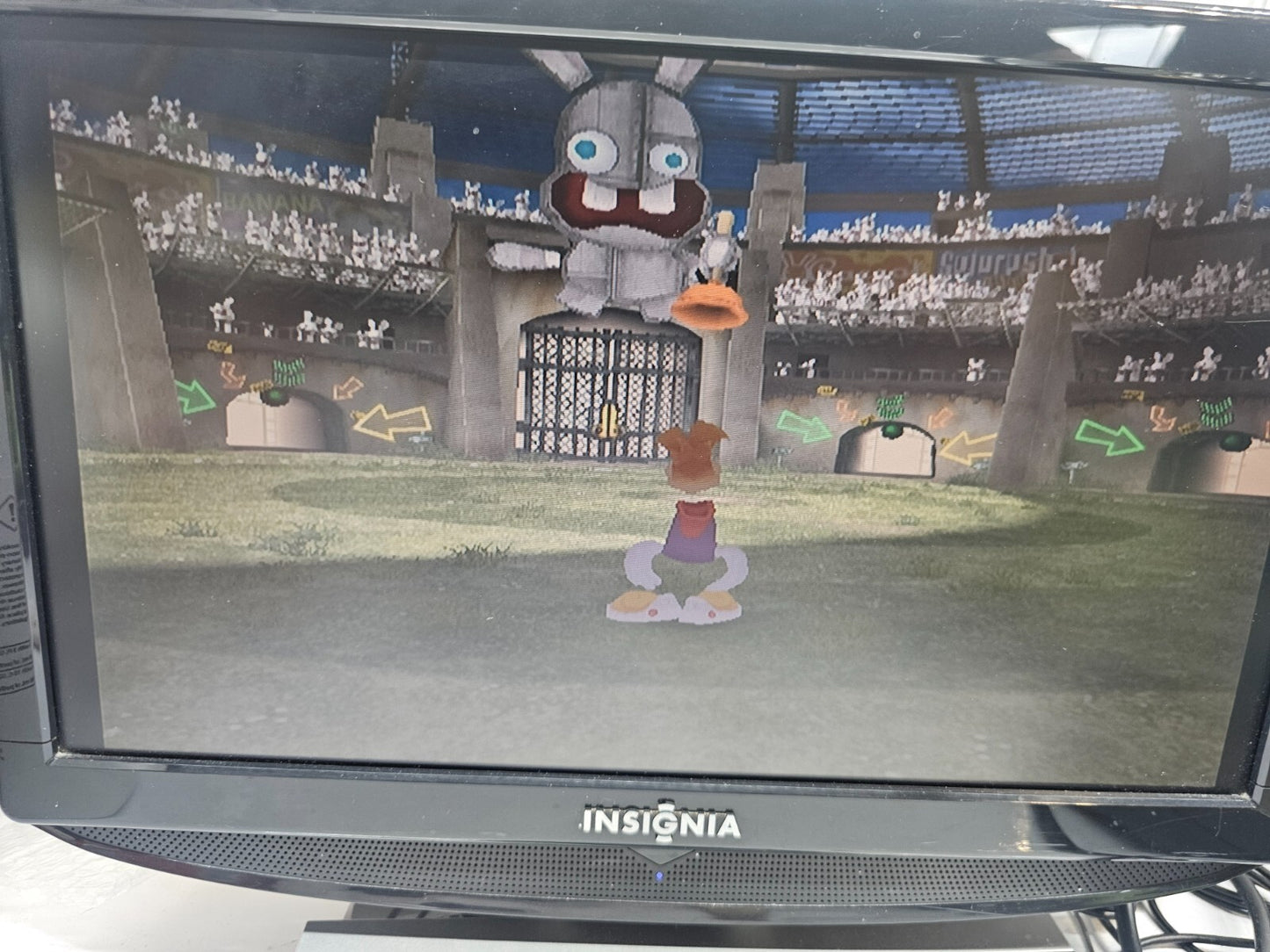 Rayman Raving Rabbids (Nintendo Wii, 2006) Game Disc - Tested And Working