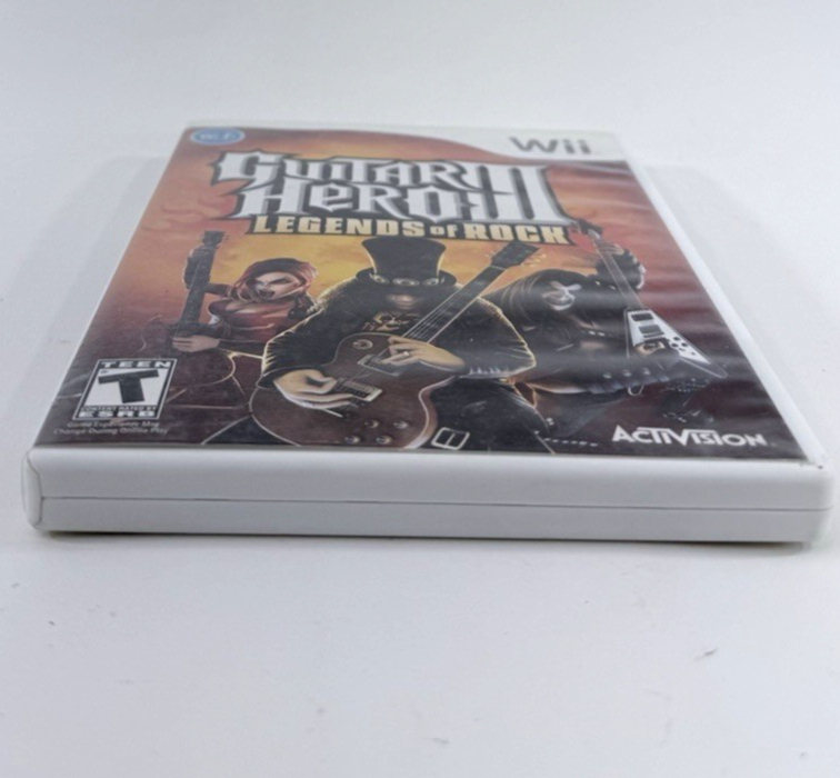 Guitar Hero 3 III Legends Of Rock (Wii, 2006) Game, Case, Manual - Tested