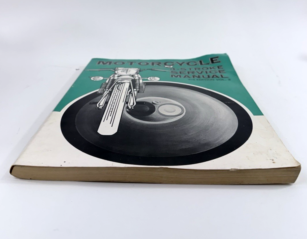 Motorcycle 4-Stroke Service Manual Third Edition. Vol. 2 (Softcover, 1972)