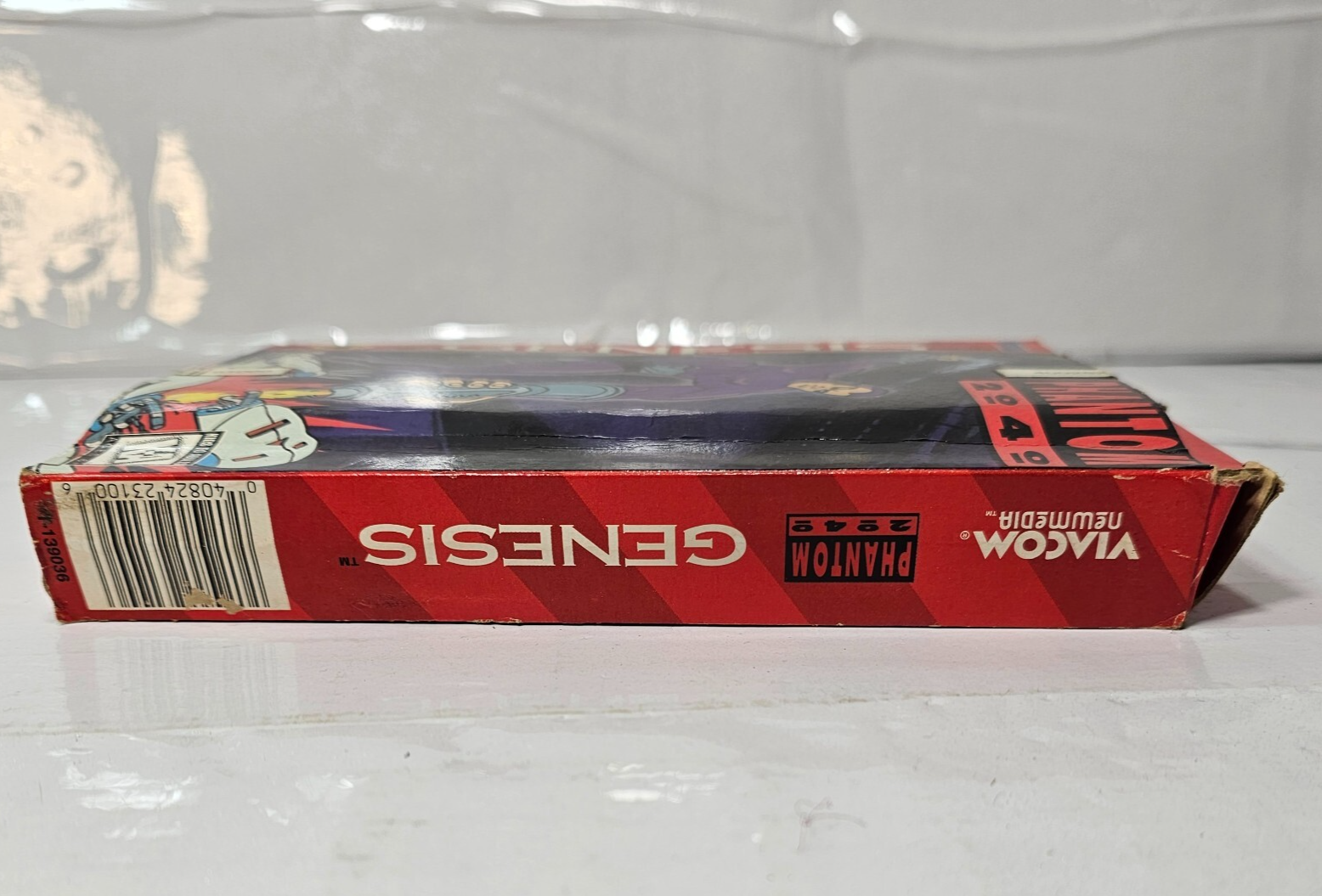 Phantom 2040 (Sega Genesis, 1995) Game, Box, Manual - Tested and Working