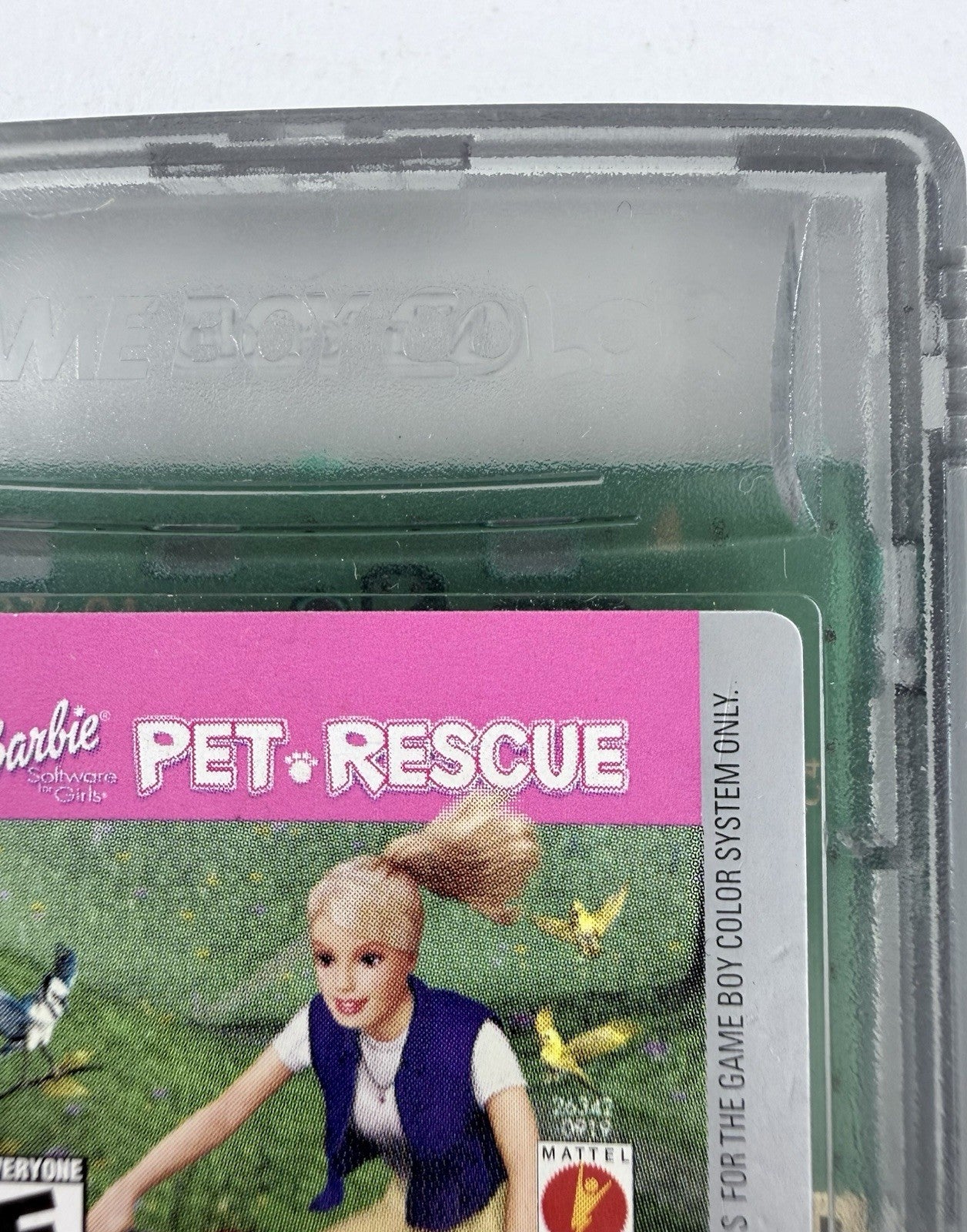 Barbie Pet Rescue (Nintendo Game Boy Color, 2001) Game Cartridge - Tested