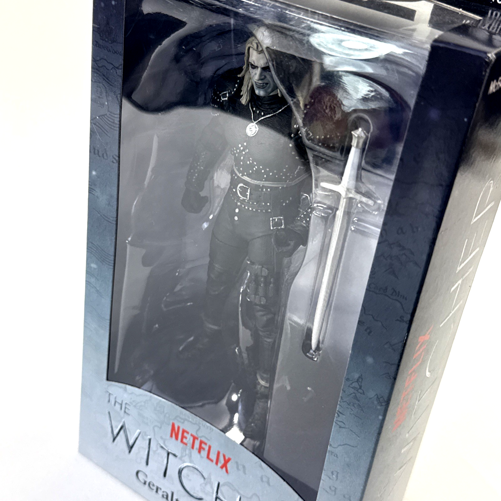 McFarlane Toys 2022 Netflix Witcher WV2 7" Geralt of Rivia Witcher Mode Figure