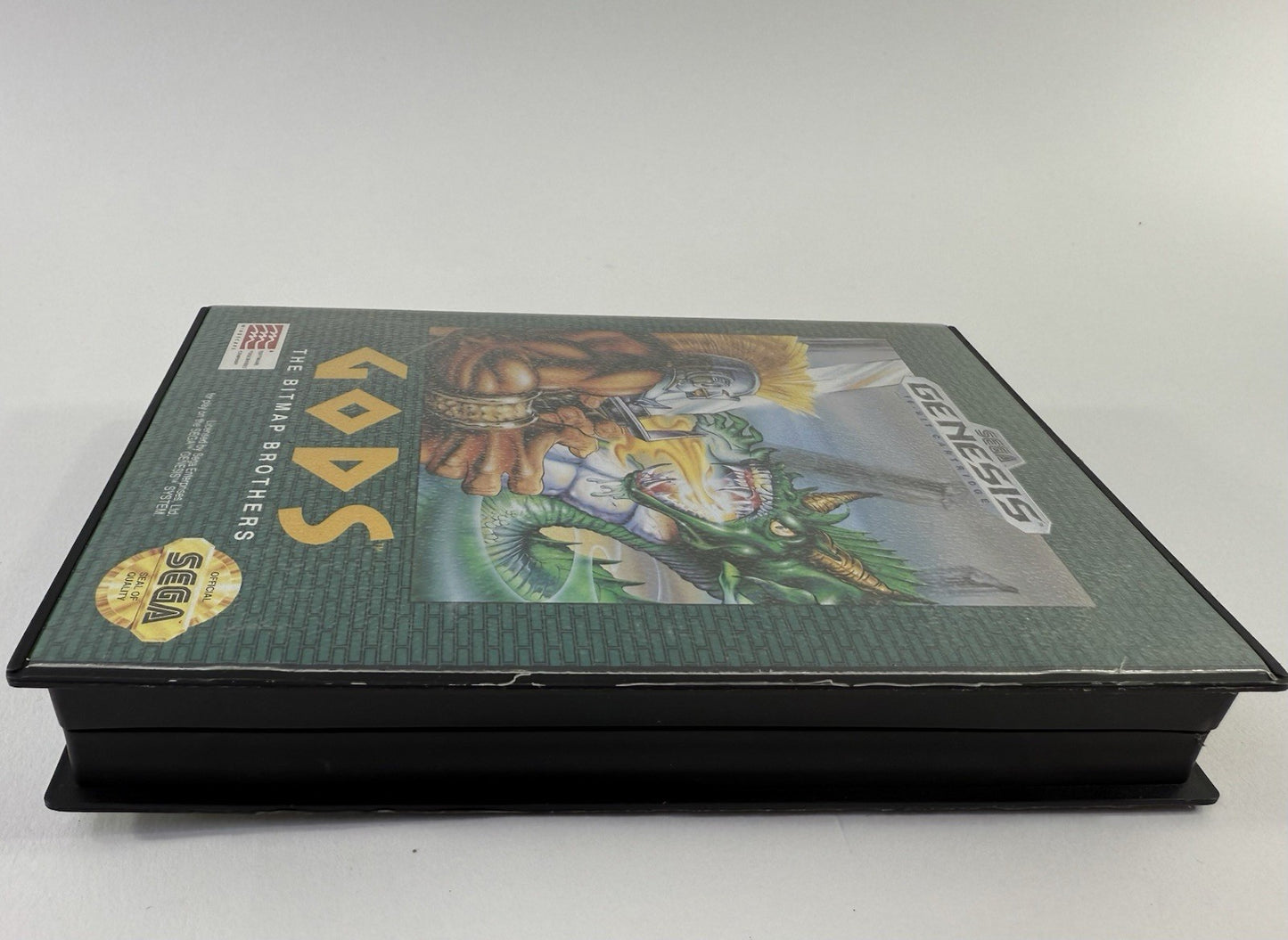 Gods (Sega Genesis, 1992) Replacement Game Case and Cover Art Only - No Game