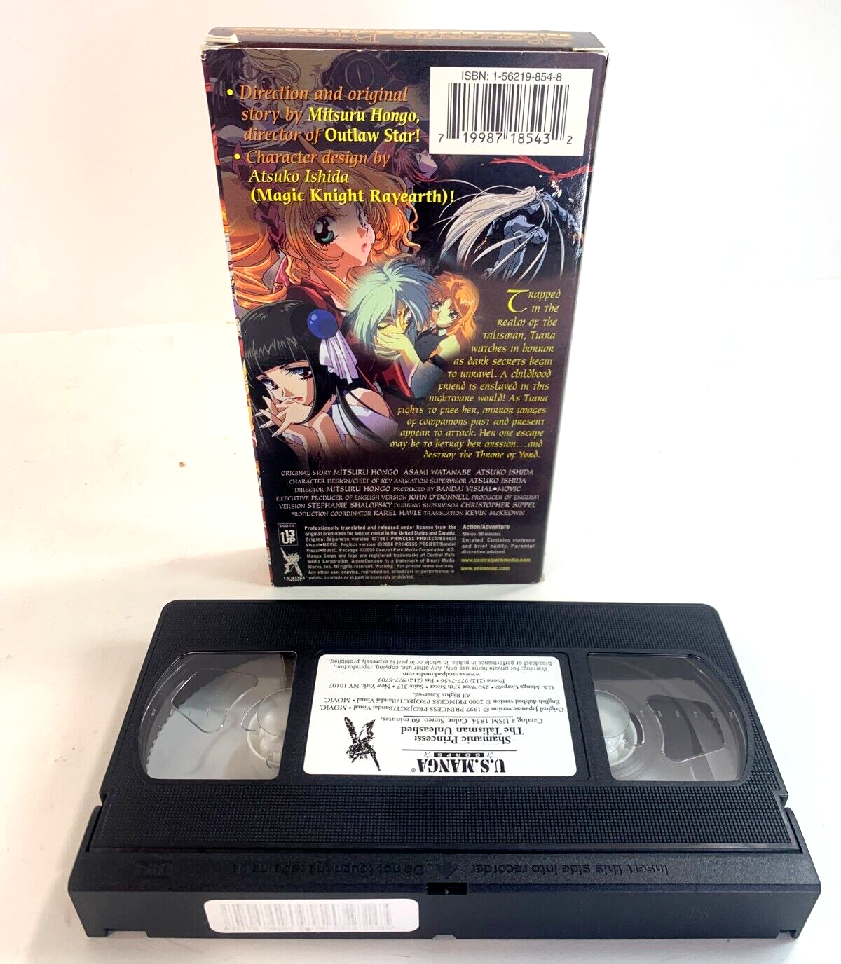 Shamanic Princess Vol. 2 - The Talisman Unleashed (VHS, 2000, Dubbed) - Tested