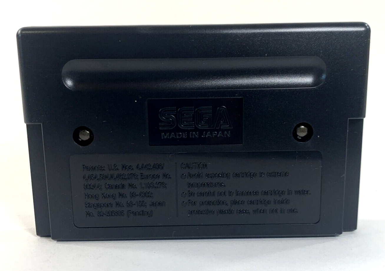 Mega Turrican (Sega Genesis, 1994) Game Case Manual Registration - Tested