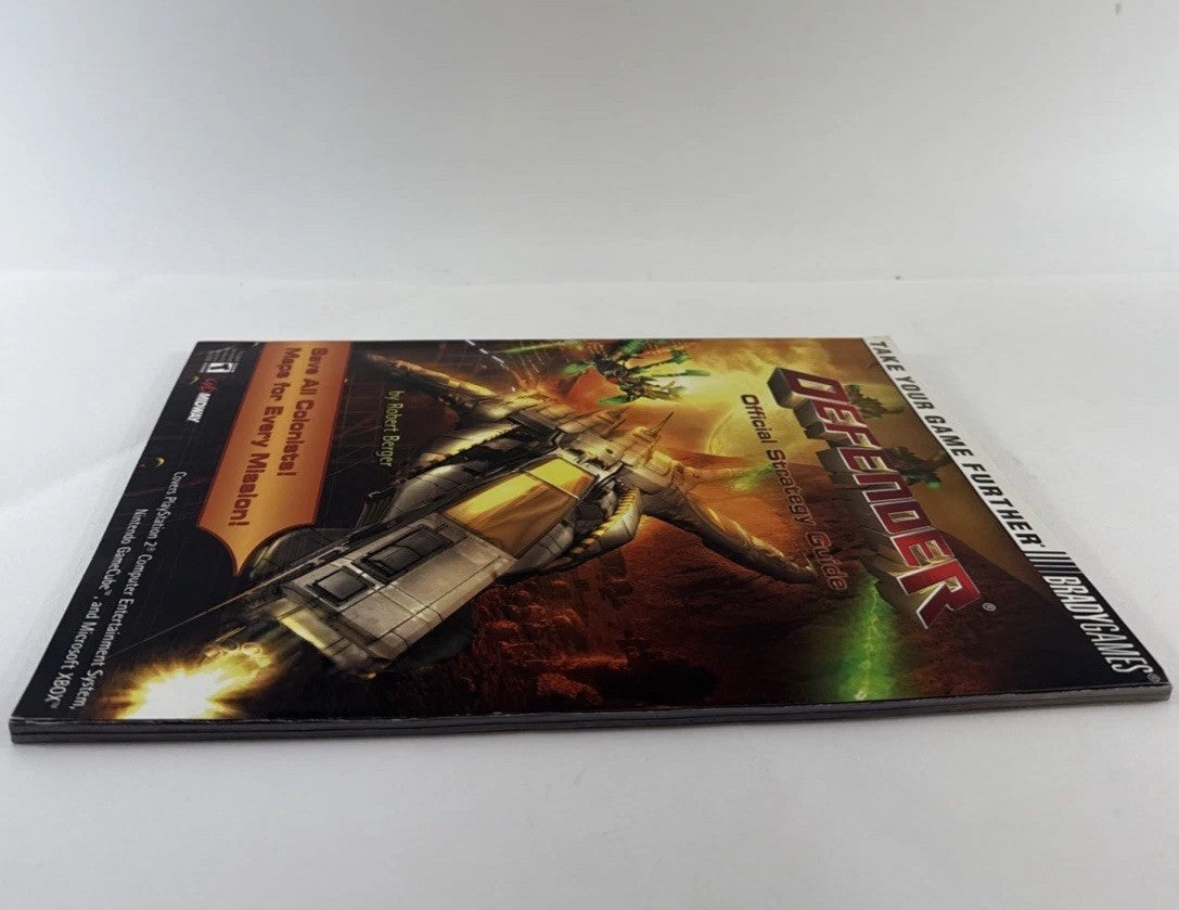 Defender Official Strategy Guide by Robert Berger (2002, BradyGames)
