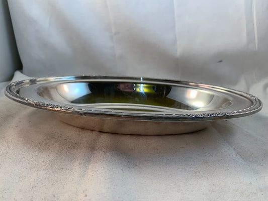International Silver Company Camille 6012 Oval Divided Serving Dish