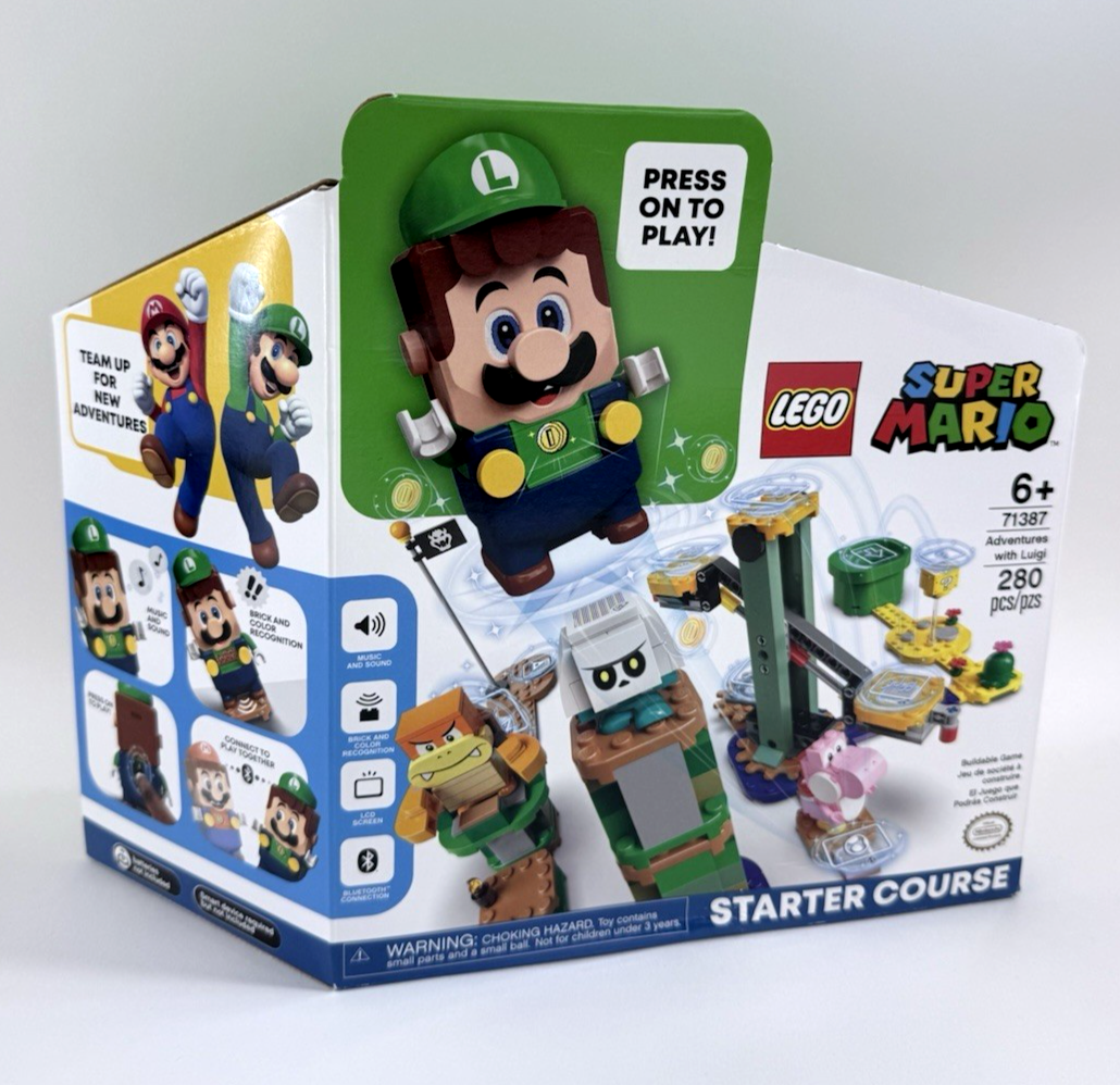 LEGO Super Mario: Adventures with Luigi Starter Course (71387) - New, Sealed
