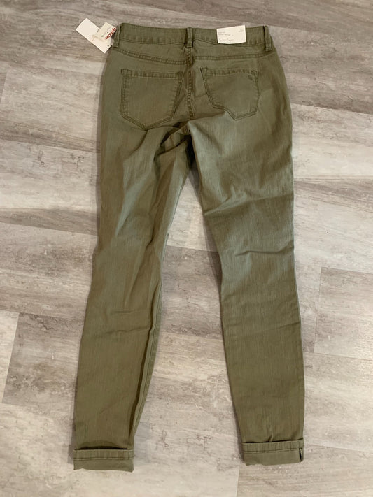 Jessica Simpson Womens Size 26 Kiss Me Super Skinny Jeans Olive NEW
