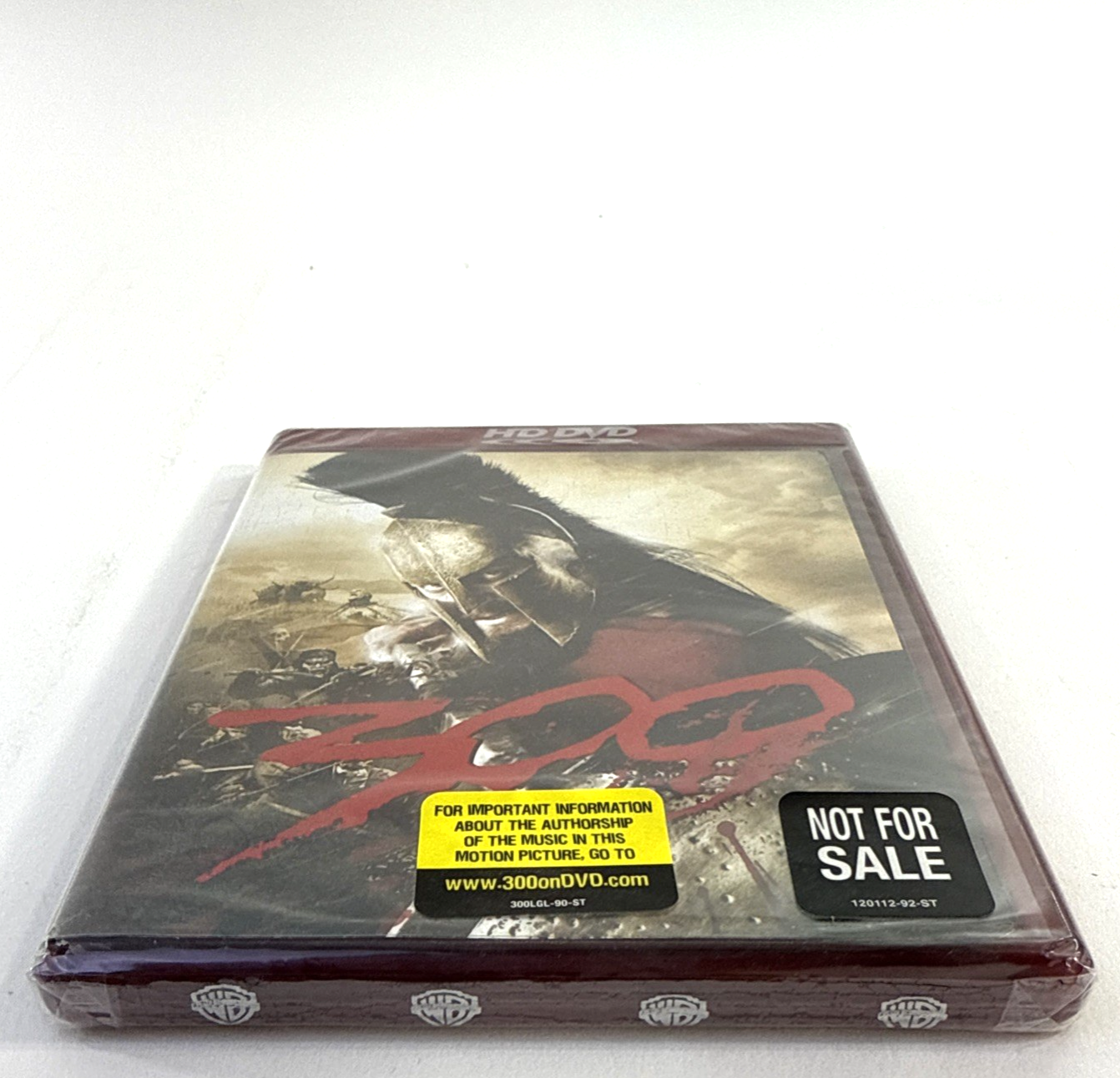 300 (HD DVD, 2007) Not For Resale -New, Factory Sealed Movie