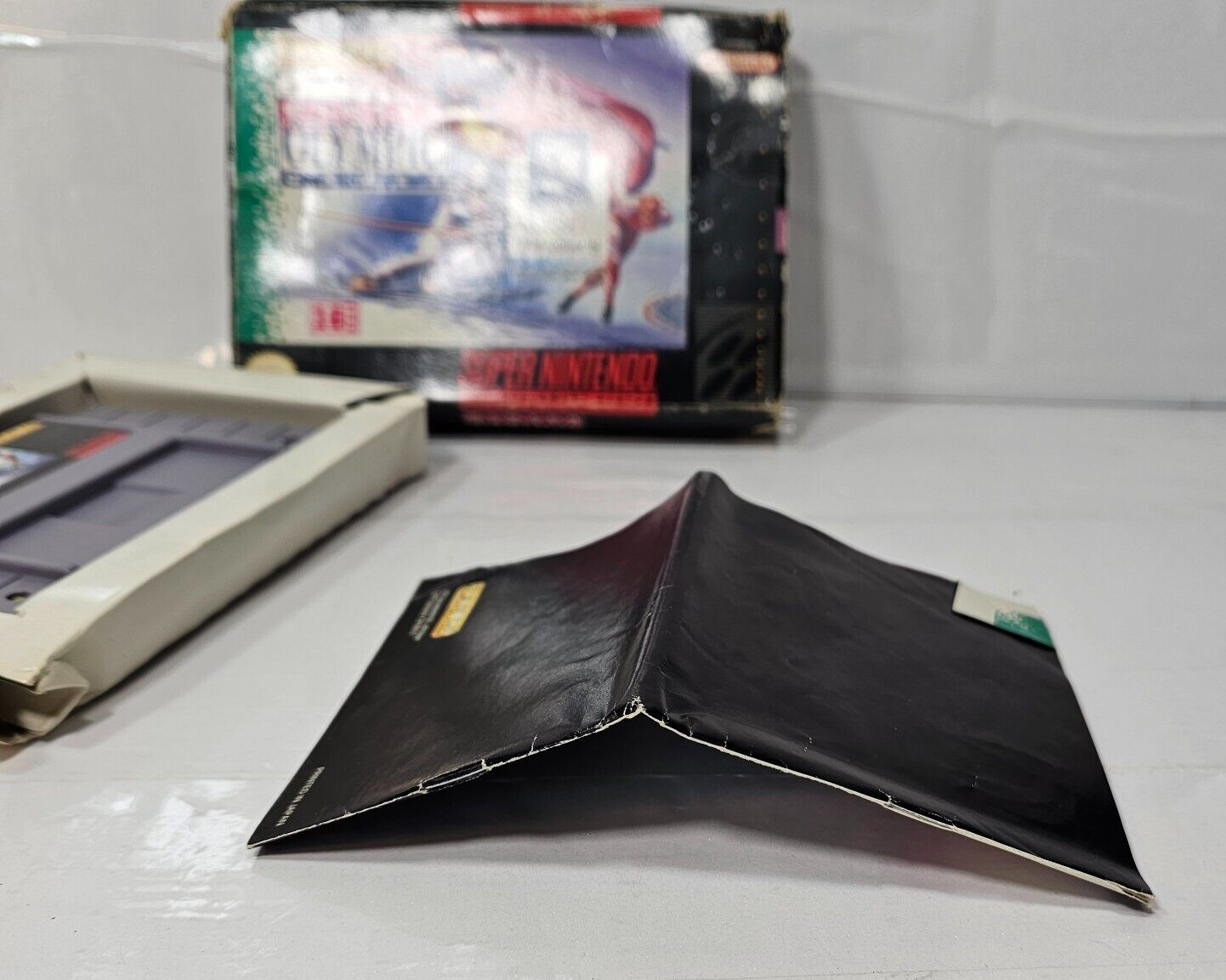 Winter Olympic Games Lillehammer '94 (Super Nintendo, 1994) Case Game Manual