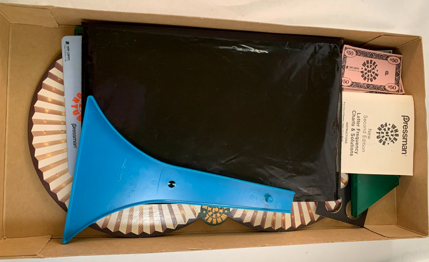 Wheel Of Fortune Board Game Vintage 1985  Pressman 100% Complete