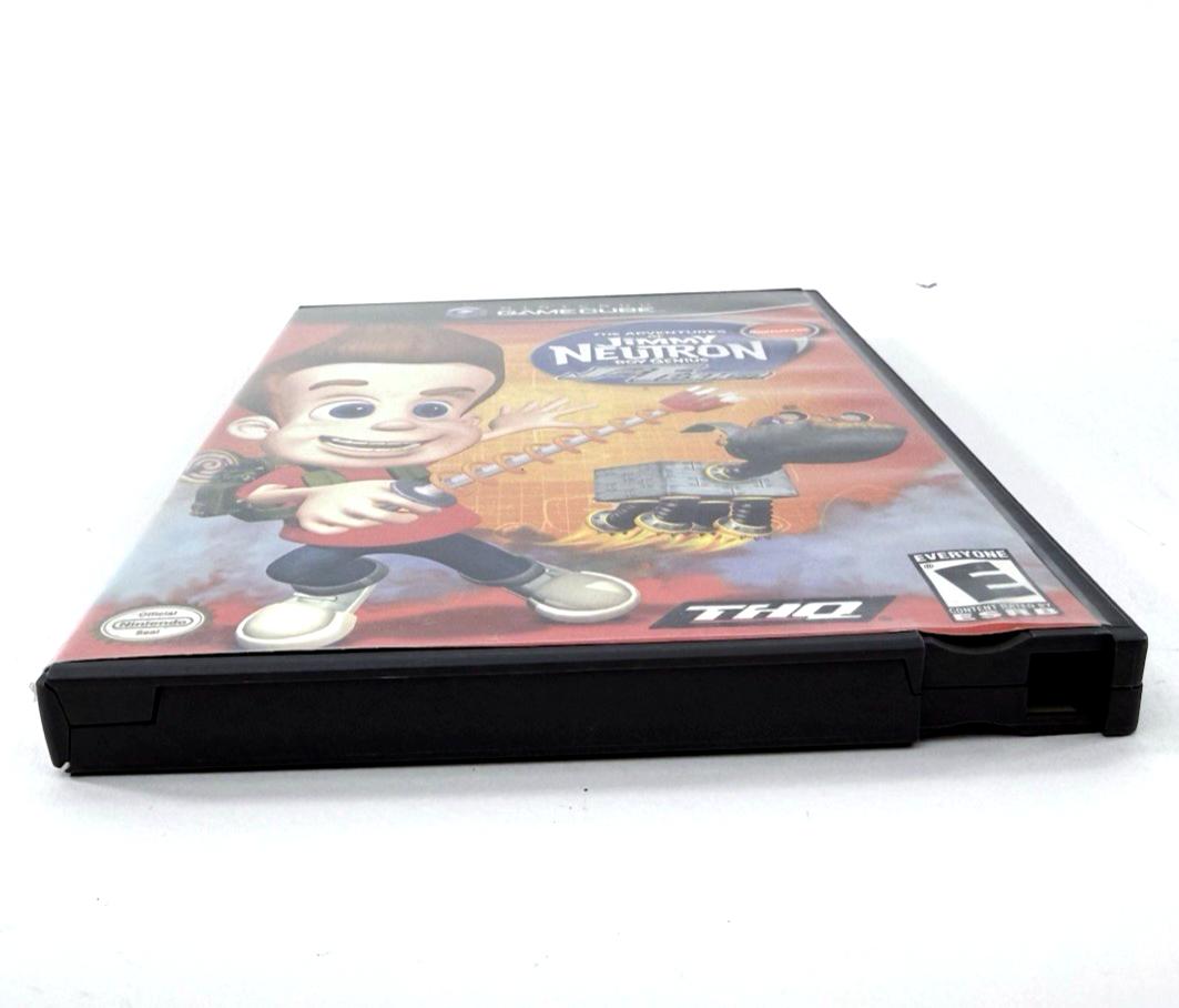 Jimmy Neutron: Boy Genius Jet Fusion GameCube Case, Manual and Insert Only