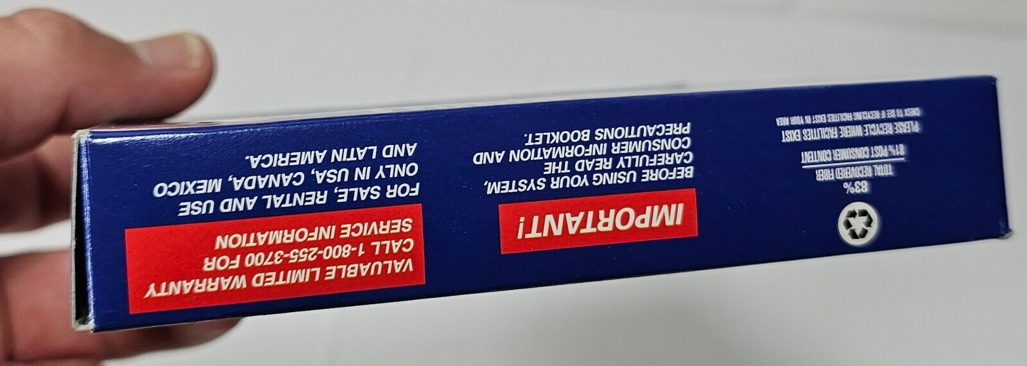 Genuine Battle Arena Toshinden (Nintendo Gameboy, 1995) Game Box Manual Inserts