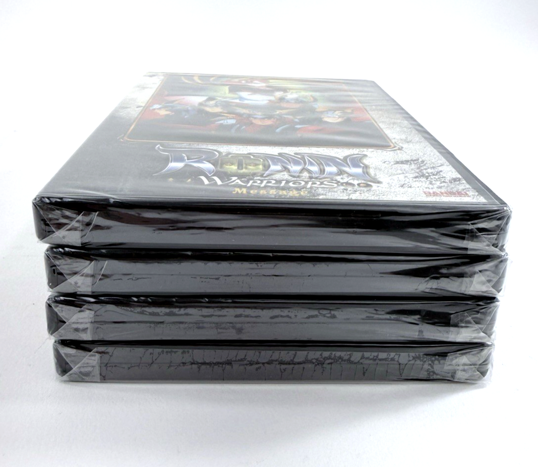 Ronin Warriors Vol. 9 & 10 + OVA 1 & 2 (DVD, 2002) Bandai - New, Factory Sealed