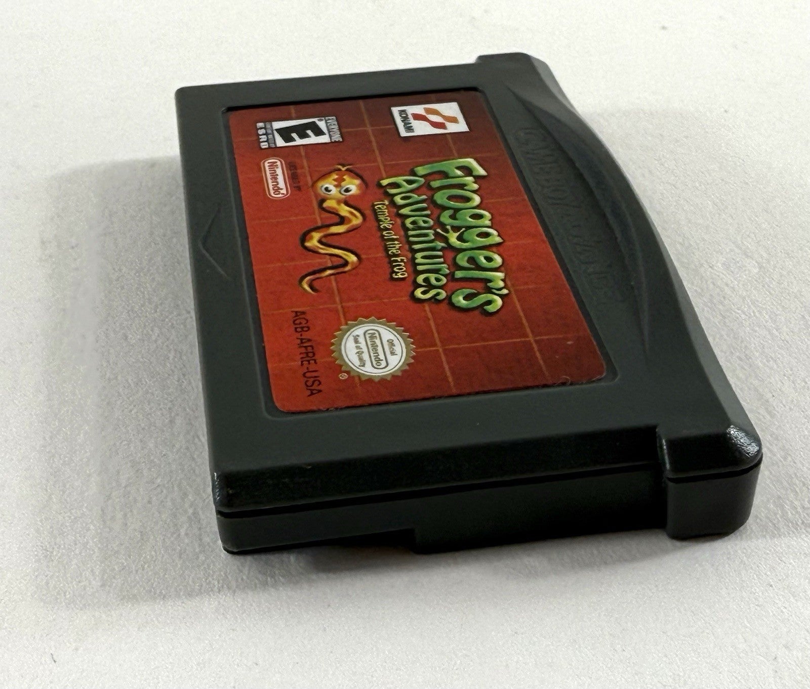 Frogger's Adventures: Temple of the Frog (GameBoy Advance, 2001) Game Cartridge