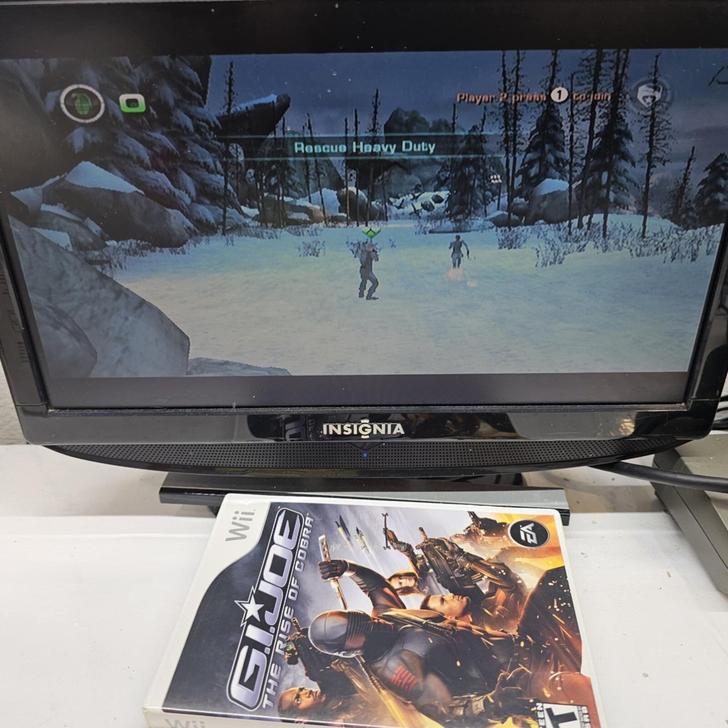 G.I. Joe: The Rise of Cobra (Nintendo Wii, 2009) Game Case Manual Insert -Tested