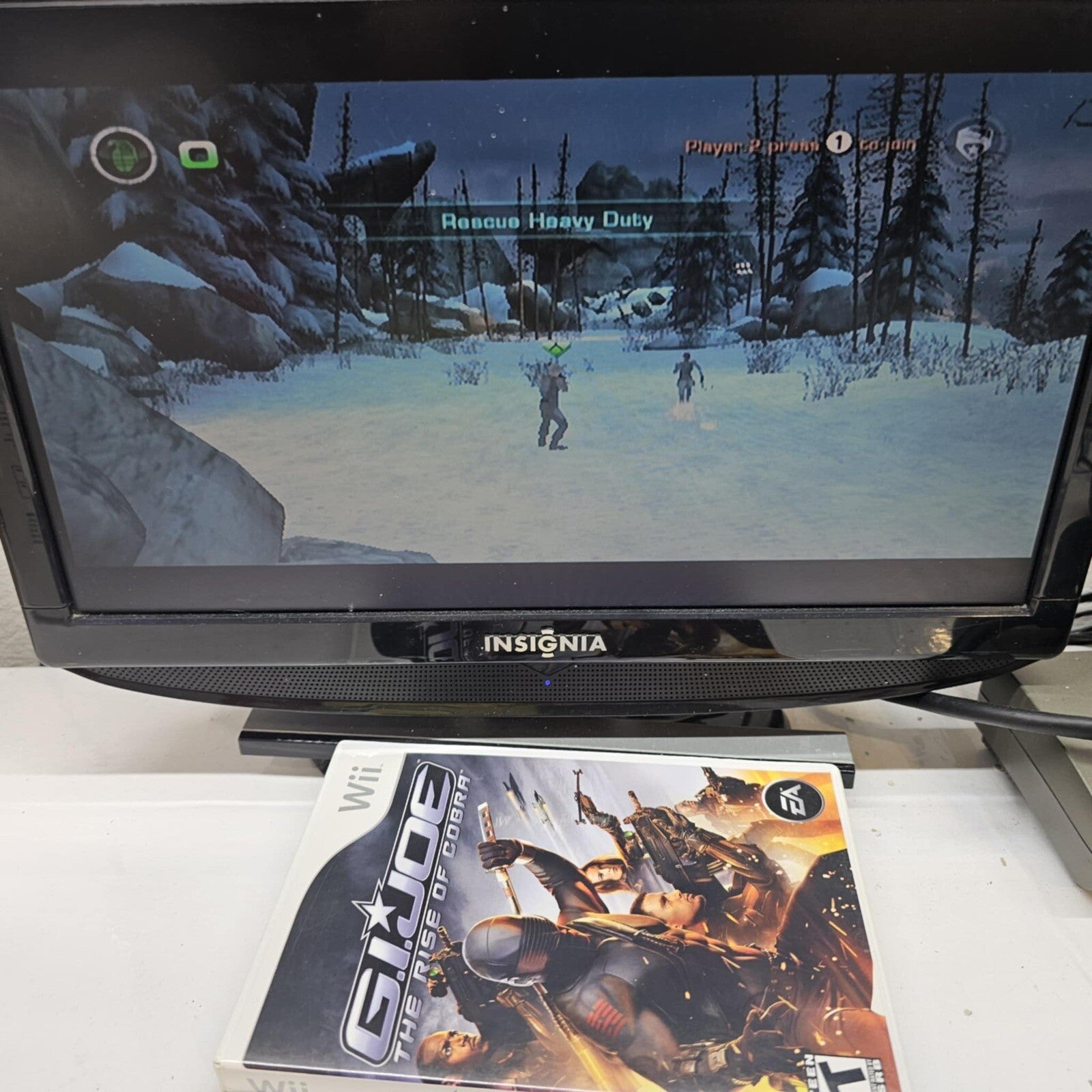 G.I. Joe: The Rise of Cobra (Nintendo Wii, 2009) Game Case Manual Insert -Tested