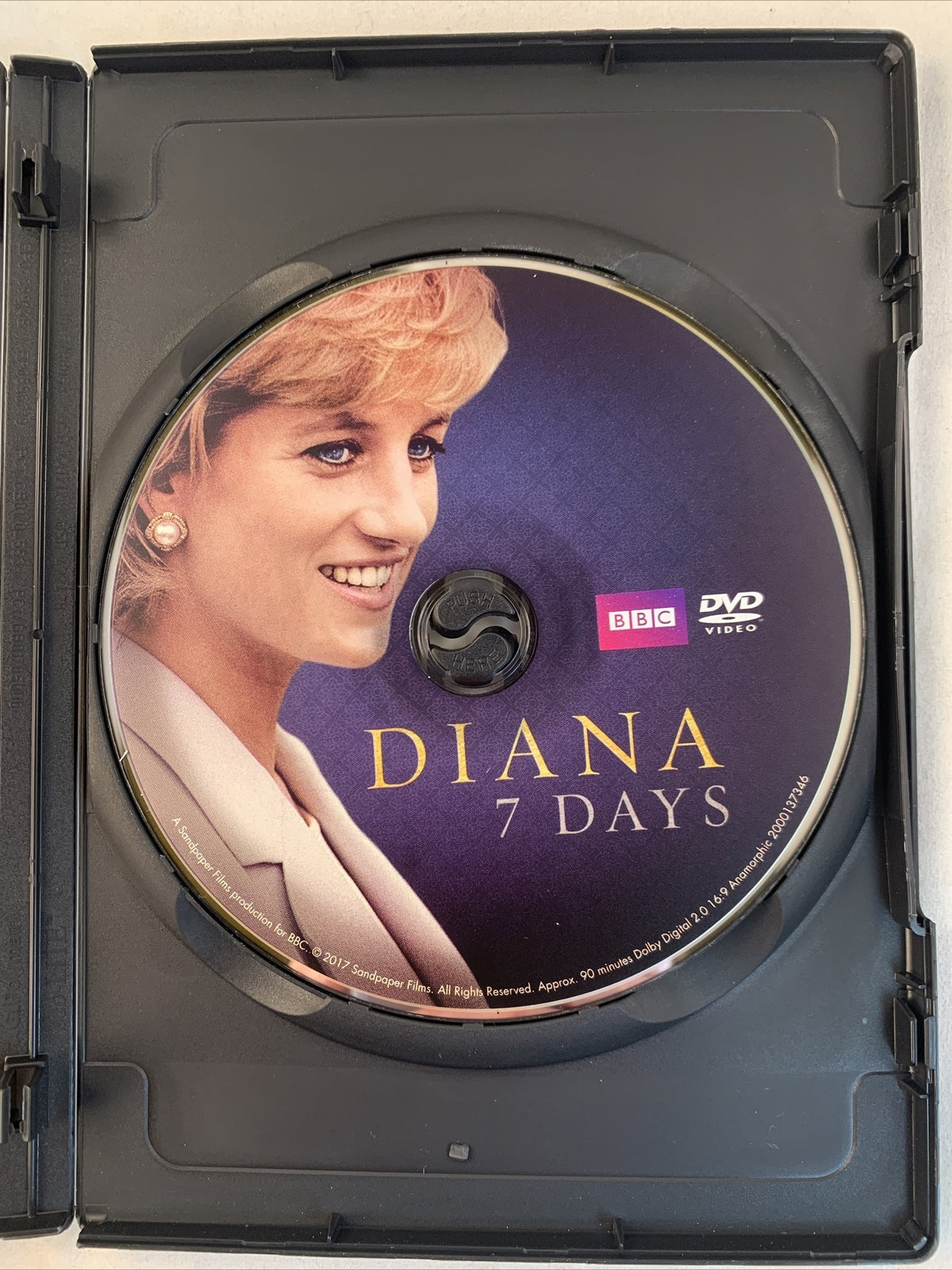 Diana: 7 Days (DVD, 2017)  BBC Publishing - Tested and Working