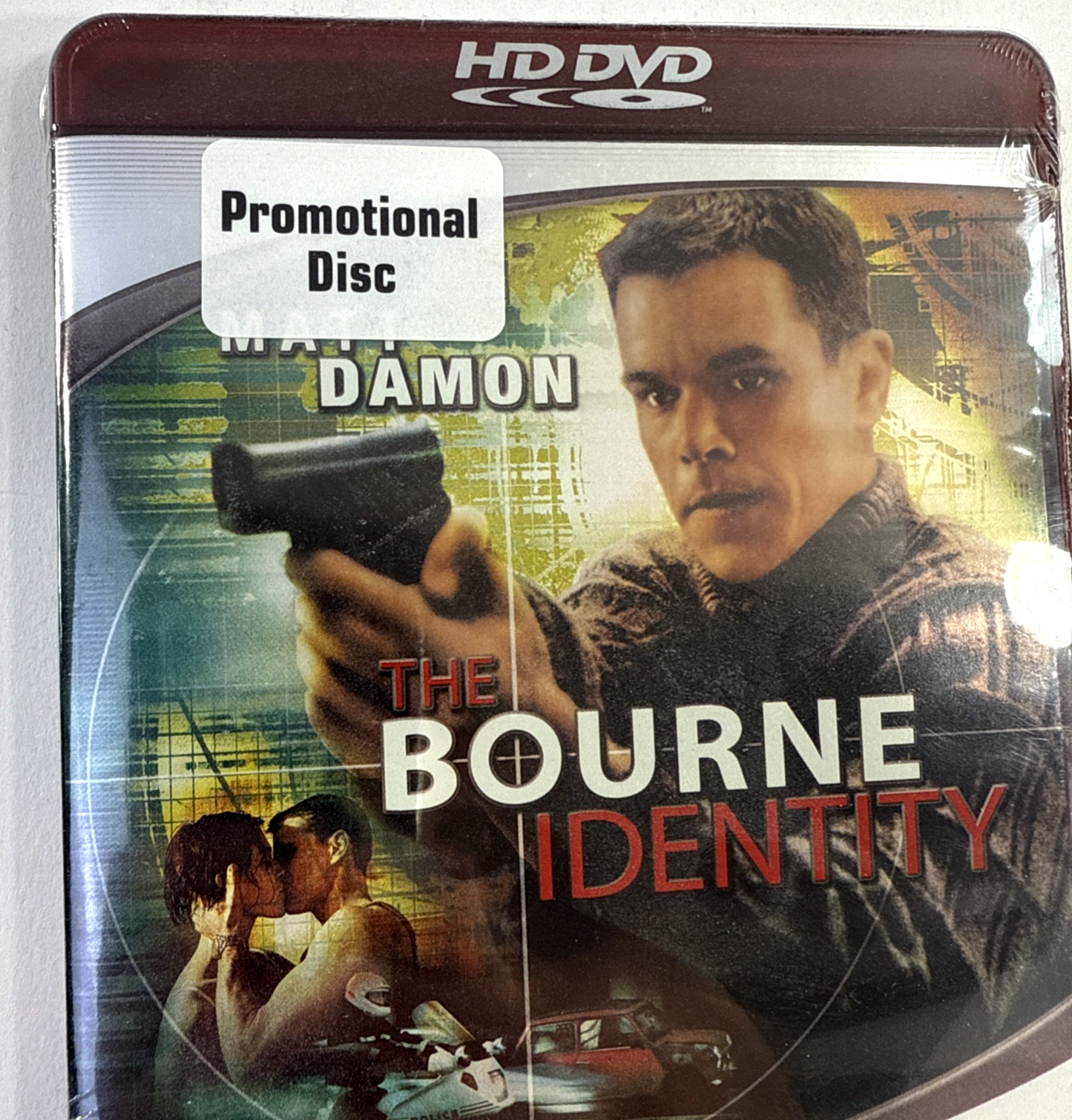 The Bourne Identity (HD-DVD, 2007) Promotional Disc - New, Factory Sealed