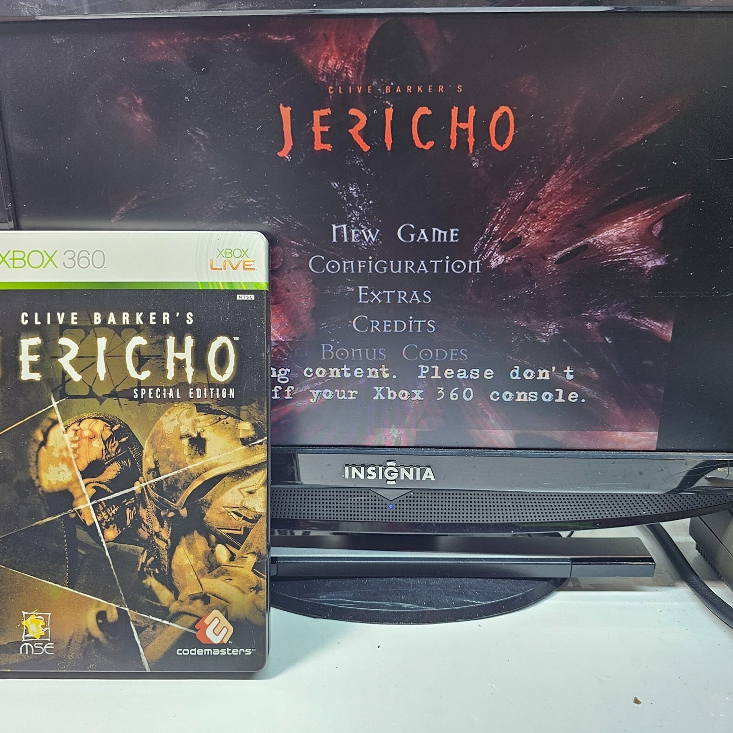 Clive Barker's Jericho: Special Edition (Xbox 360, 2007) Tested and Working