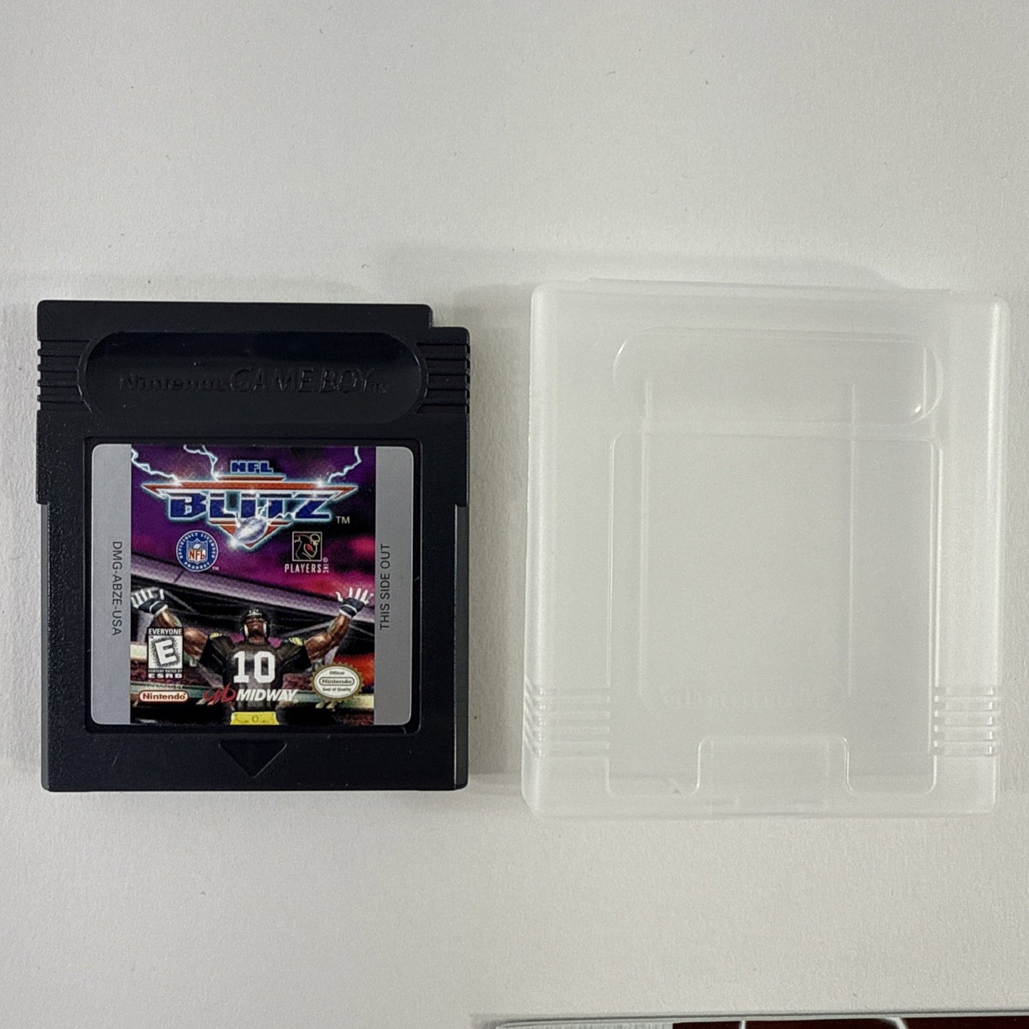 NFL Blitz (Gameboy Color, 1998) Game Box Manual Inserts Reg. Card - Tested