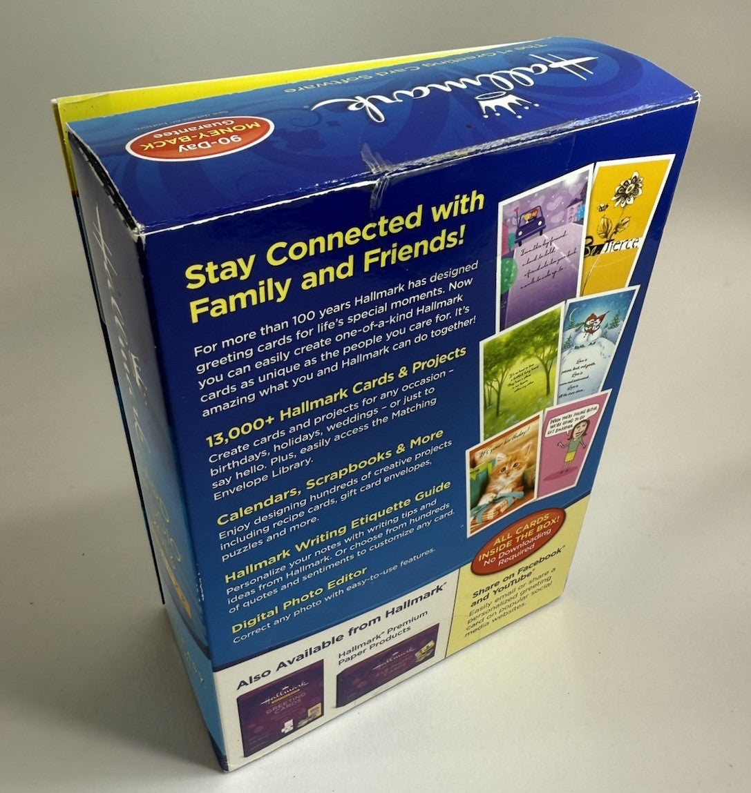 Hallmark Card Studio 2013 Deluxe (Windows, DVD-ROM) Discs, Box, Manual, Inserts