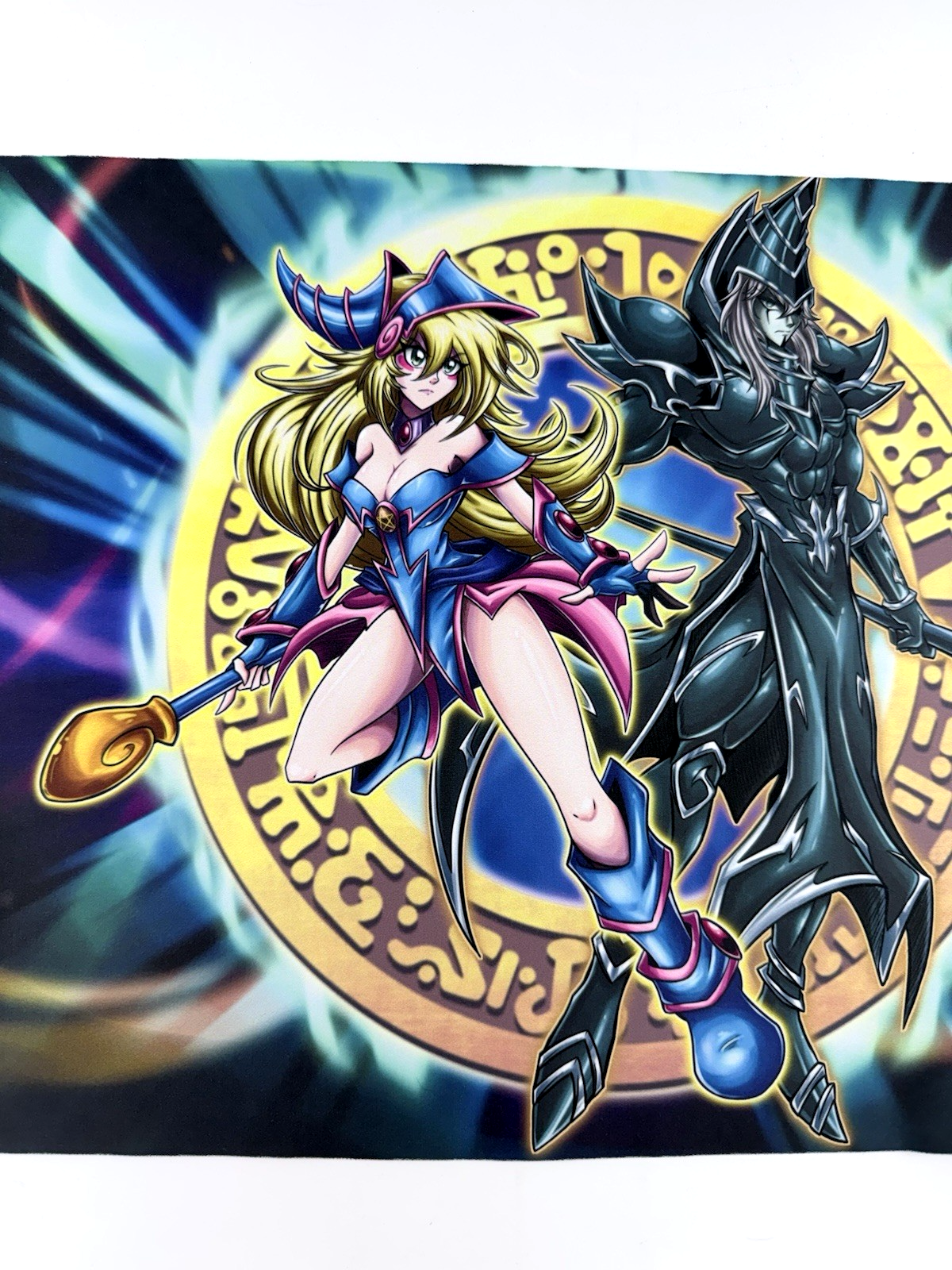 Yu-gi-oh TSX1 Imperium Duelist Dark Magician & DMG Hybrid Playmat Smooth Edge