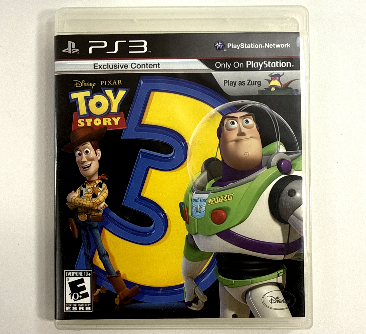 Toy Story 3 (Sony PlayStation 3, 2010) Original Case And Cover Art - No Game