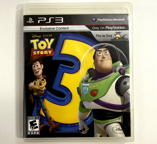 Toy Story 3 (Sony PlayStation 3, 2010) Original Case And Cover Art - No Game