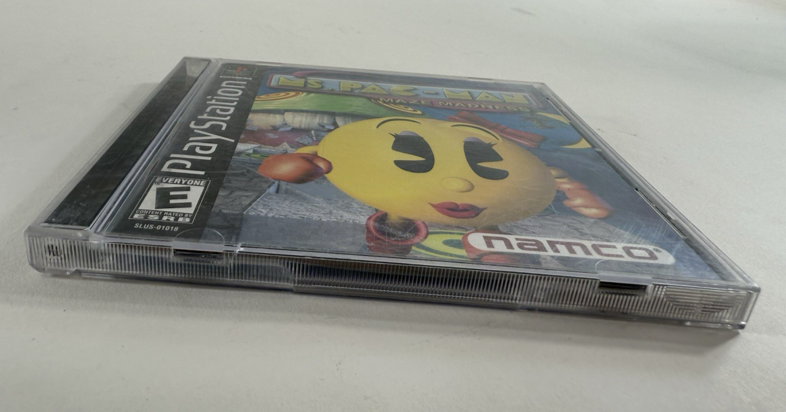 Ms. Pac-Man Maze Madness (Sony PlayStation, 2000) Game Case Manual Registration