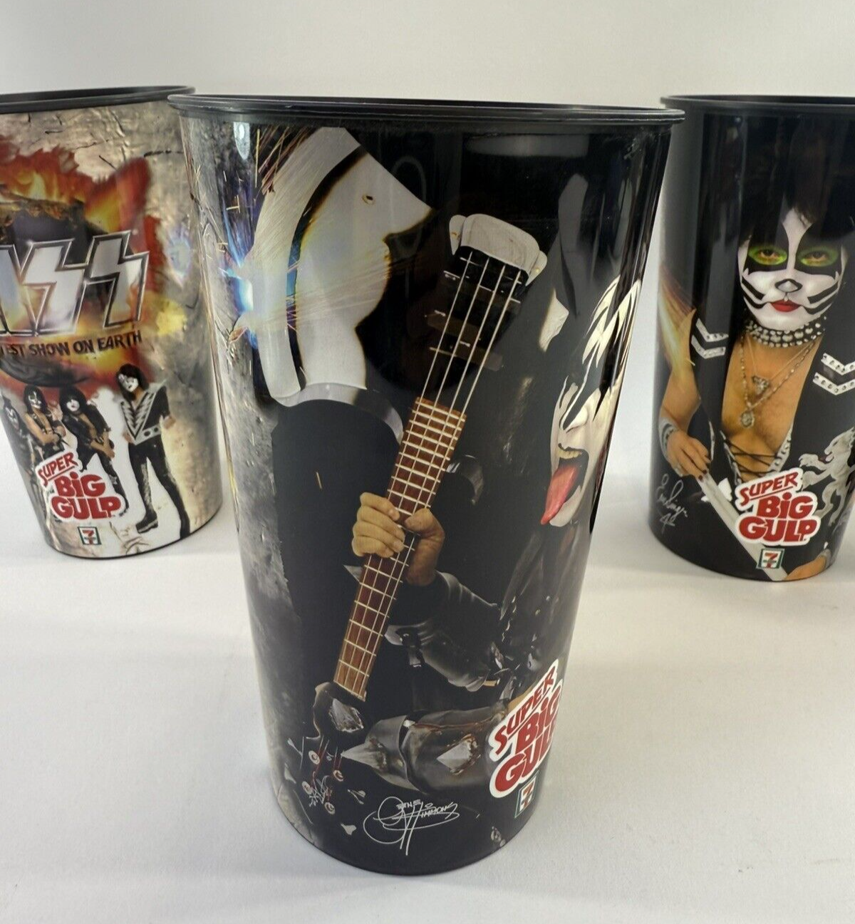 7-Eleven 2010 KISS Super Big Gulp Cups - Complete Set of 4