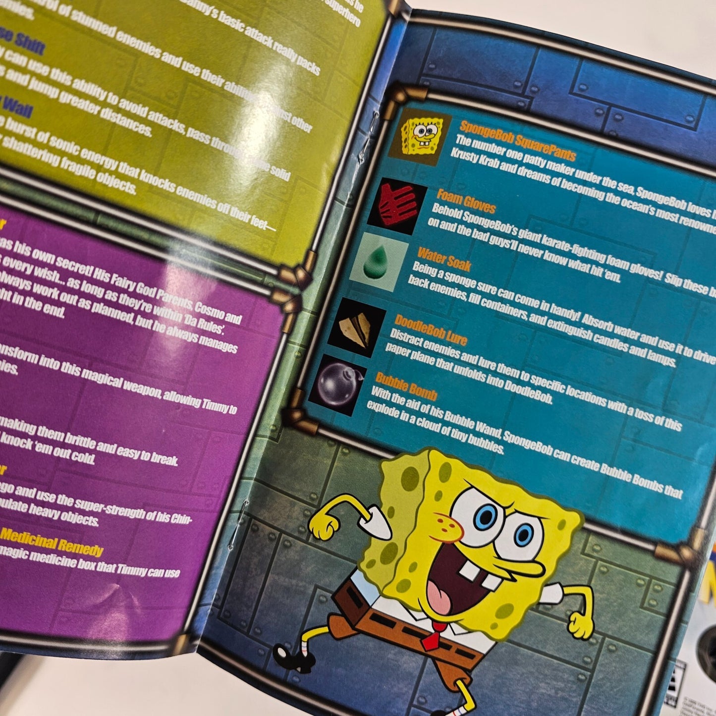 Nicktoons Unite (Sony PlayStation 2, 2005) Game Case Manual CIB