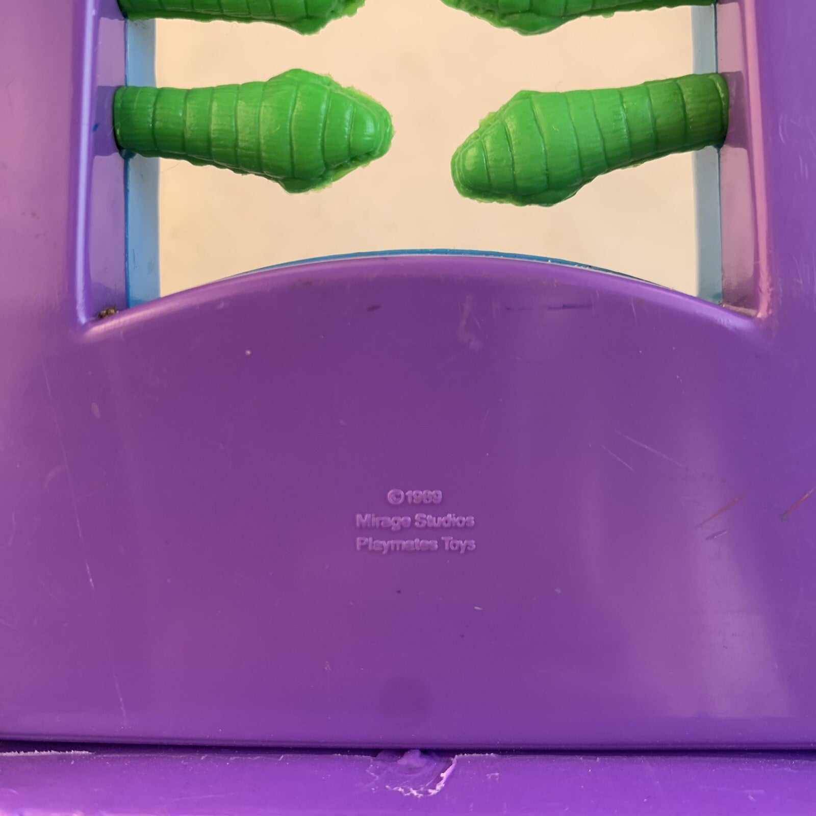 1989 Teenage Mutant Ninja Turtles Footski, Rat King Vehicle Toy