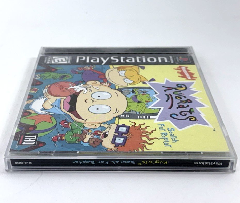 Rugrats: Search for Reptar (PlayStation 1, 1998) Game Case Manual Registration