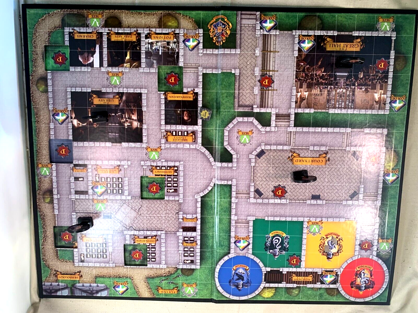 Harry Potter Magical Beasts Board Game Wizard JK Rowling Pressman 2016