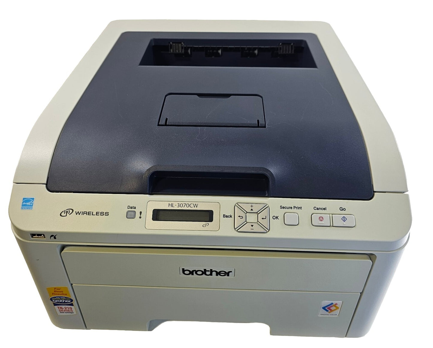Brother HL-3070CW Wireless Toner Printer - Working - with Toners