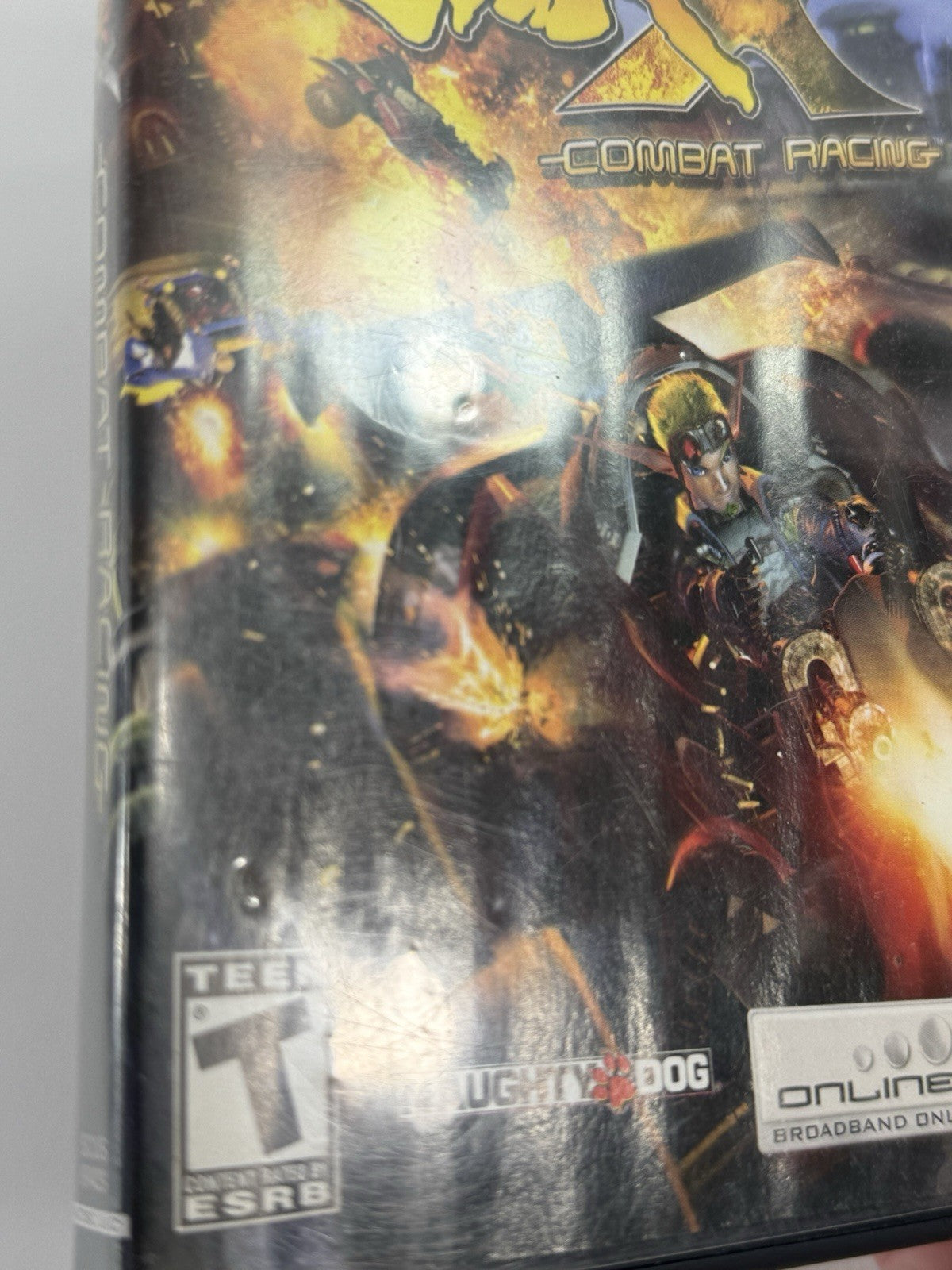 Jak X: Combat Racing (PlayStation 2, 2006) Game and Case - Tested And Working