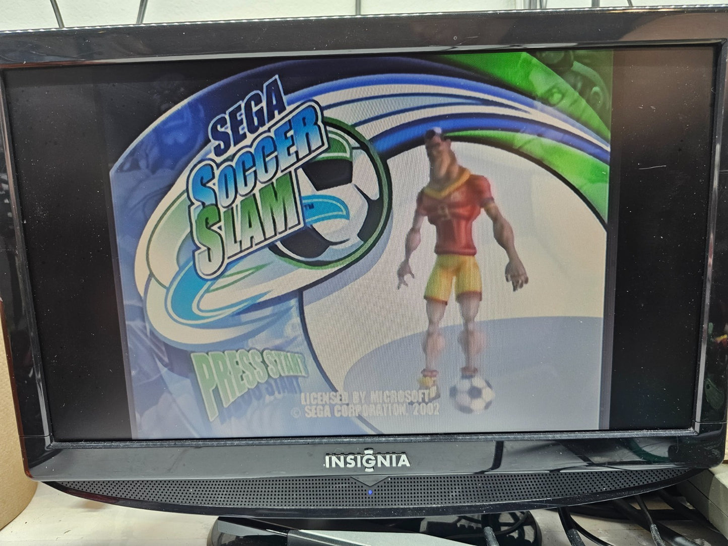 Sega Soccer Slam (Microsoft Xbox, 2002) Game Disc - Tested and Working