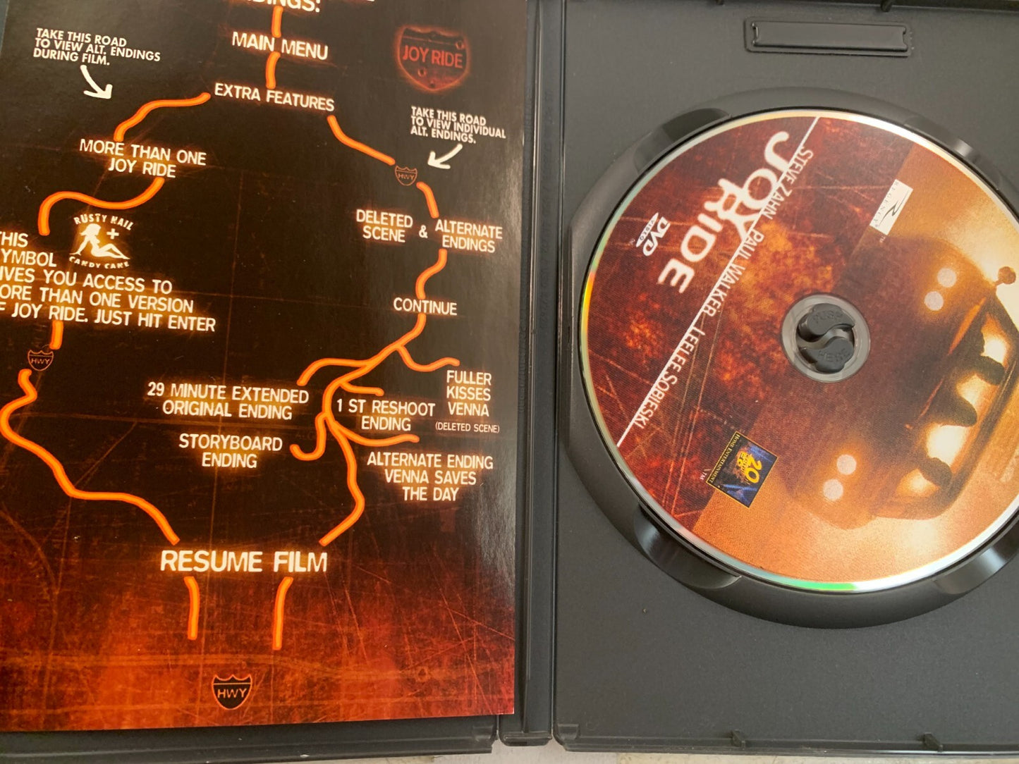 Eagle Eye (DVD thriller bundle) Pitch Black/Joy Ride/The Island