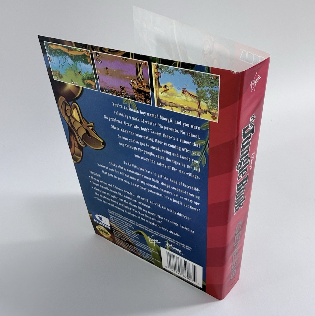 The Jungle Book (Sega Genesis, 1994) Original Game Case Only - No Game
