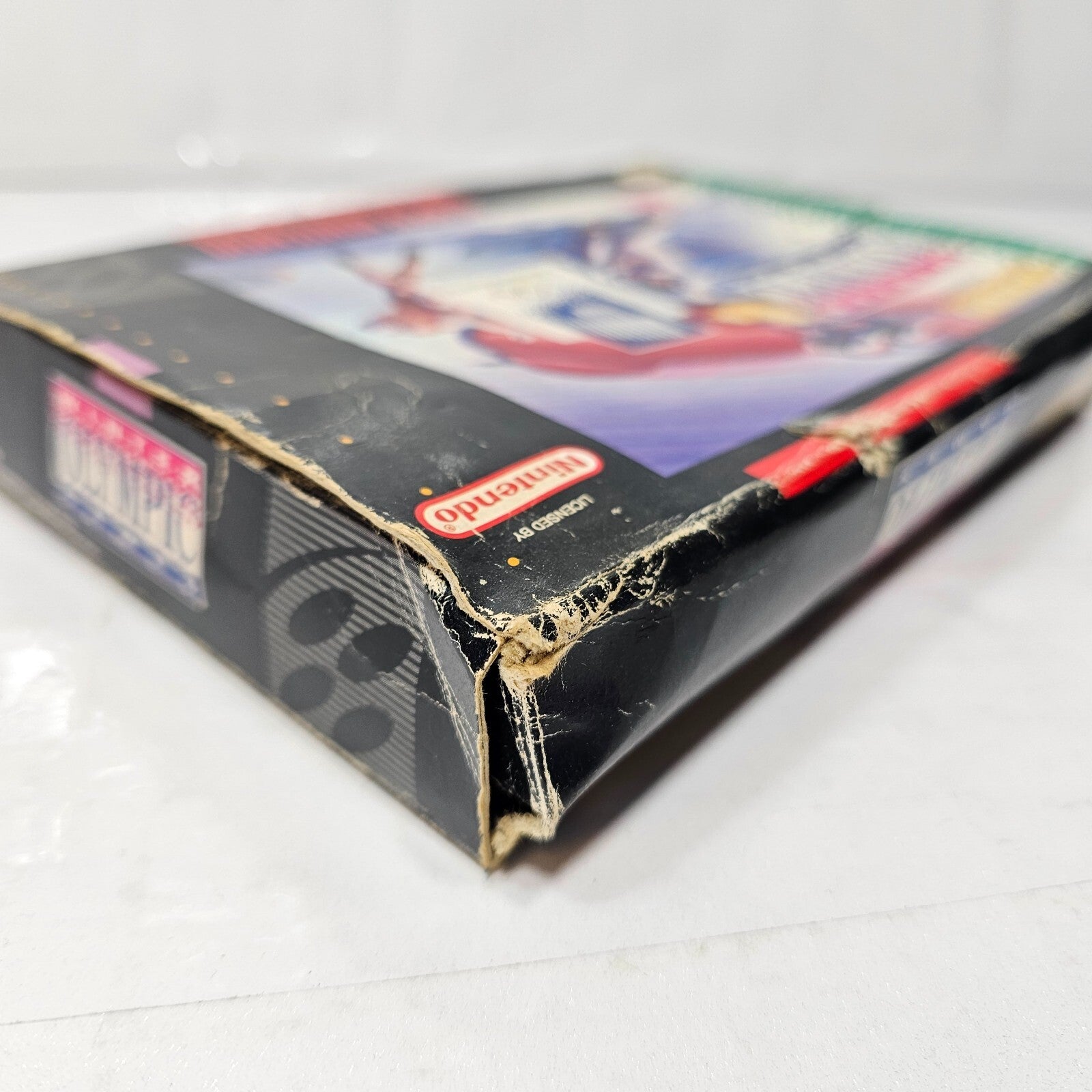 Winter Olympic Games Lillehammer '94 (Super Nintendo, 1994) Case Game Manual