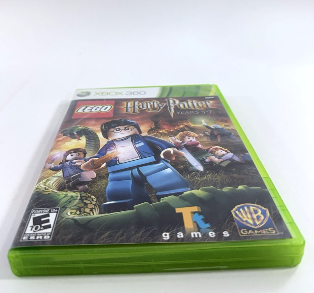 LEGO Harry Potter: Years 5-7 (Microsoft Xbox 360, 2011) Game Case Manual -Tested