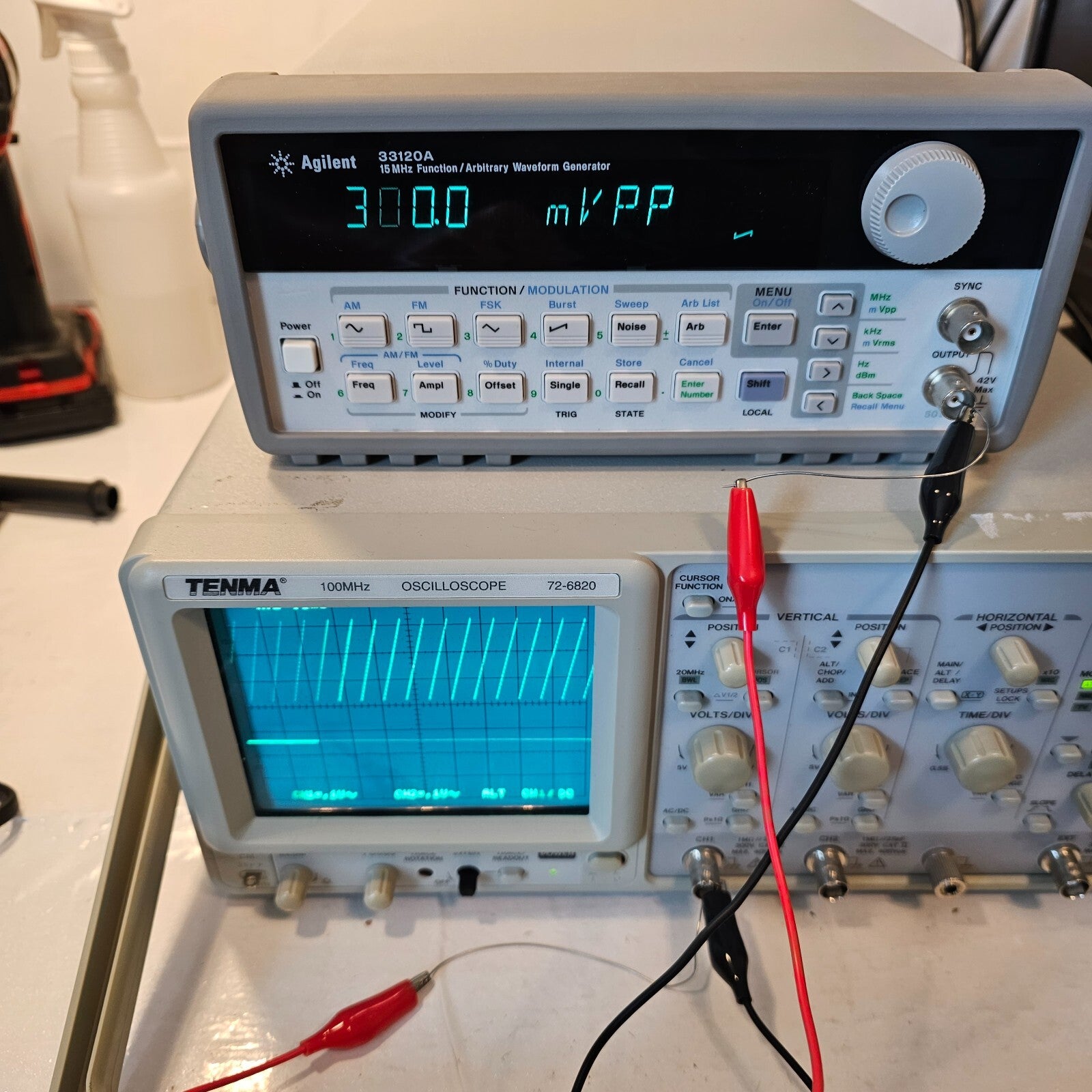 Agilent 33120A 15 MHz Function Arbitrary Waveform Generator - Verified Accurate