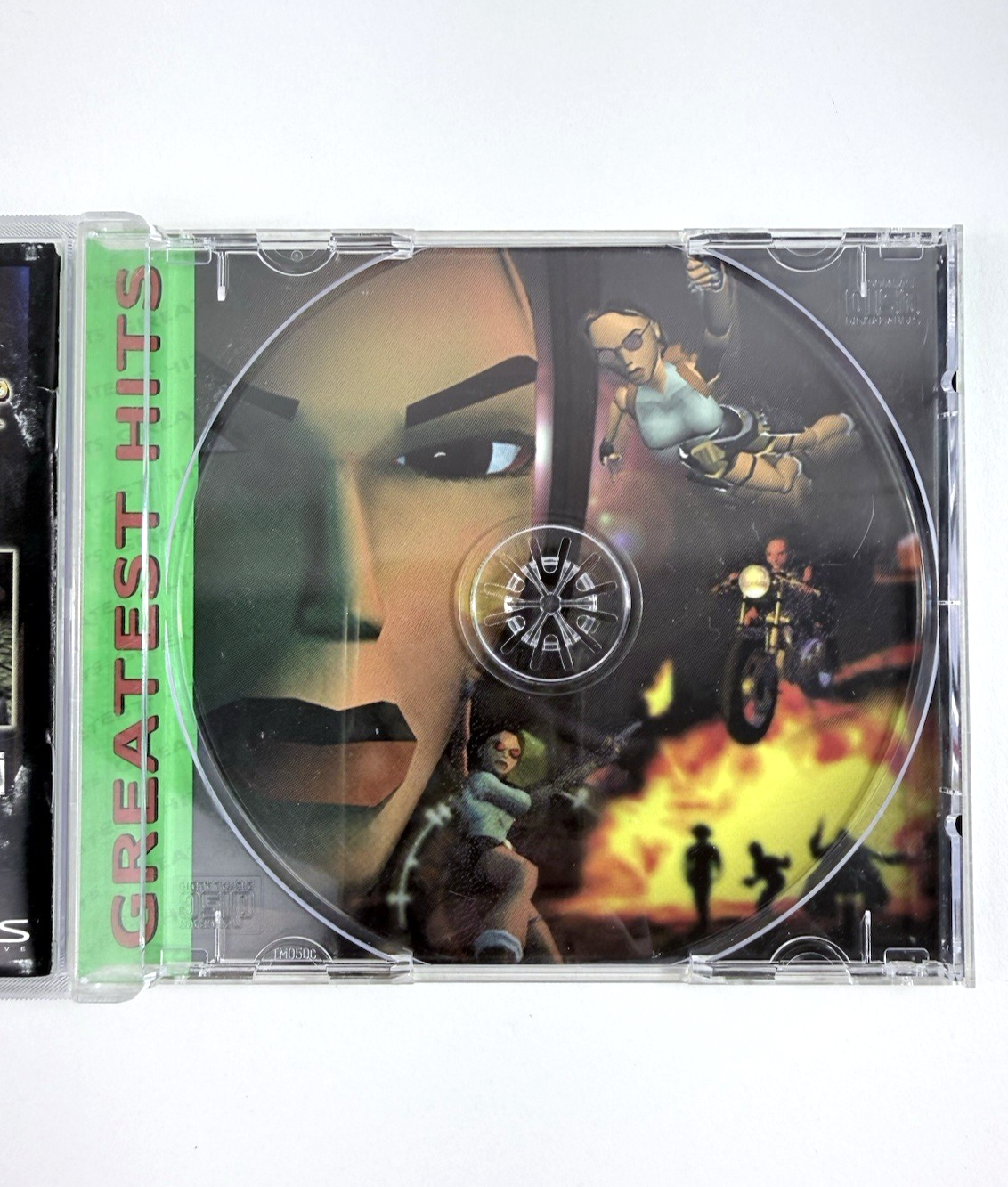Tomb Raider (Sony PlayStation, 1996) - Game Case Manual Registration - Tested