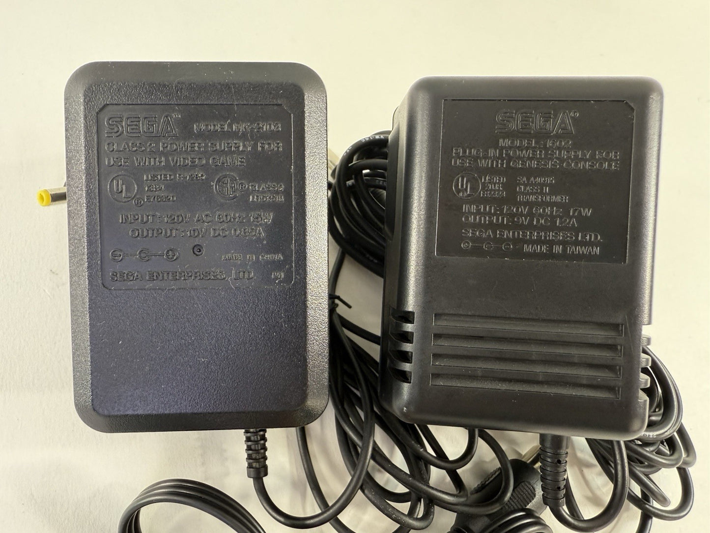 Sega Genesis Model 1 & Sega CD Model 2 with Controller and Accessories - Tested